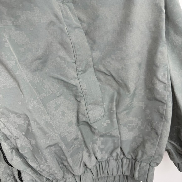 US Army Military Jacket Windbreaker Mens Small Gray Skillcraft Camo - Picture 2 of 6